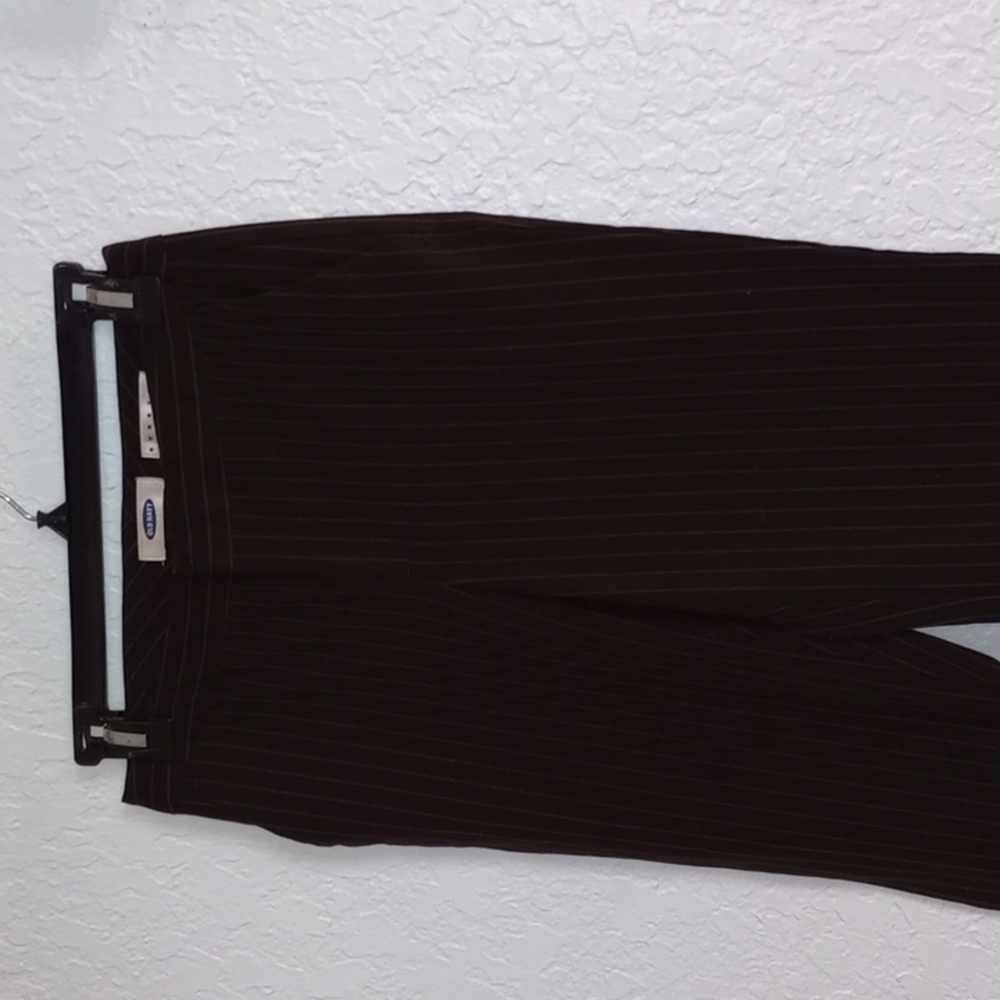 sz 1 Old Navy black pin stripe pants
